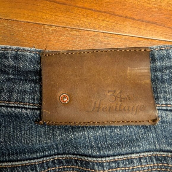 34 Heritage Jeans Mens 30x30 Charisma Comfort Rise Classic Blue Denim Casual - Picture 12 of 14